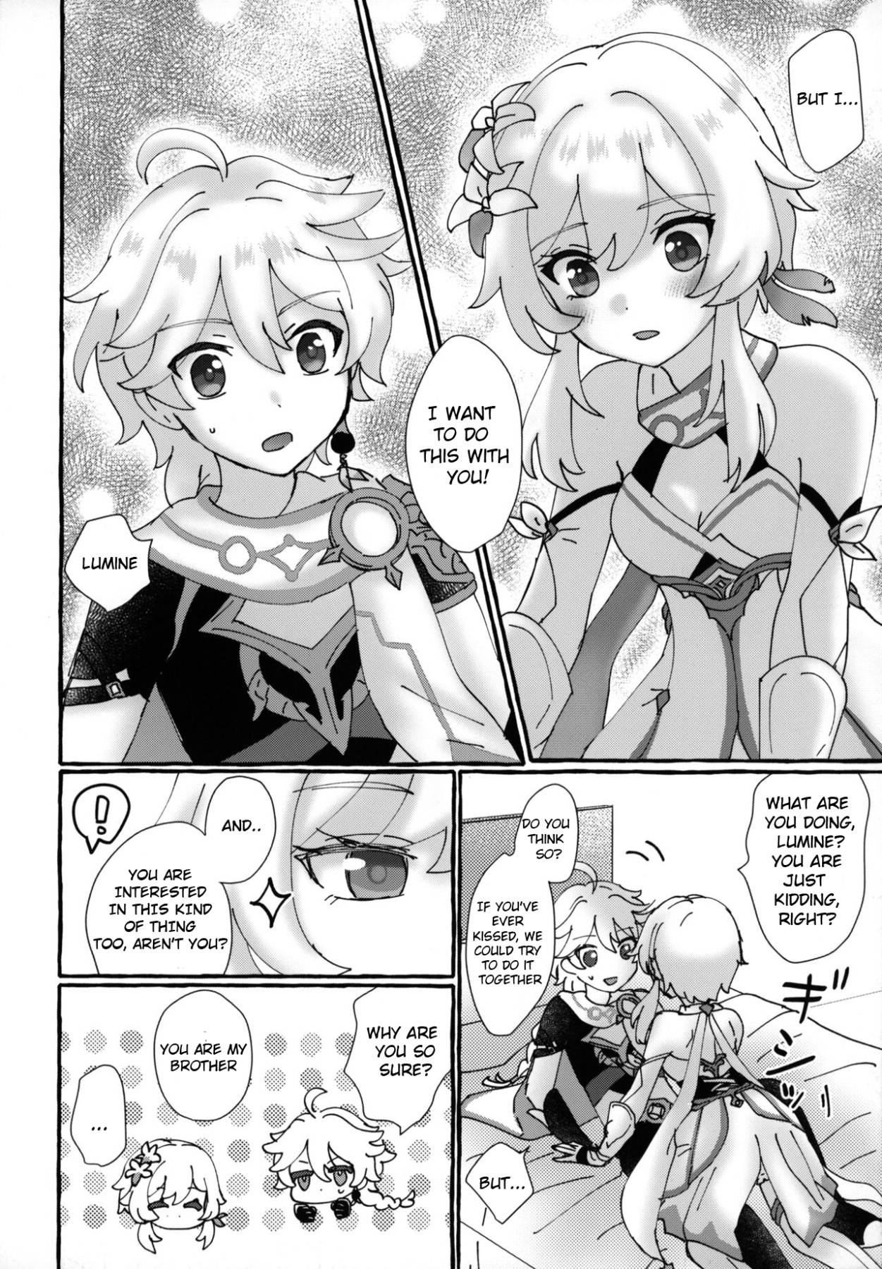 Hentai Manga Comic-Imitation By Two People-Read-6